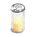 American Metalcraft SAN Fluted Cheese Shaker With Top, 12 Oz, Clear