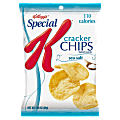 Special K® Cracker Chips, Sea Salt, 1.06 Oz Pouch, Box Of 6