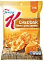 Special K® Cracker Chips, Cheddar Cheese, 1.06 Oz Pouch, Box Of 6