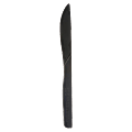Eco-Products® 100% Recycled Polystyrene Cutlery, Knives, Black, Box Of 1000