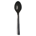Eco-Products® 100% Recycled Polystyrene Cutlery, Spoons, Black, Box Of 1000