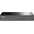 TP-Link 8-Port Gigabit Desktop/Rackmount Switch with 8-Port PoE+ - 8 Ports - Gigabit Ethernet - 1000Bas - TLSG1008MP 1 thumbnail image