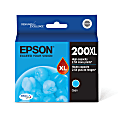 Epson® 200XL DuraBrite® Ultra High-Yield Cyan Ink Cartridge, T200XL220-S