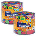 Creativity Street WonderFoam Craft Tubs, 1/2 lb Shapes Per Tub, Set Of 2 Tubs 1 thumbnail image
