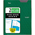 Five Star® Stay-Put Plastic Pocket and Prong Folder 1 thumbnail image