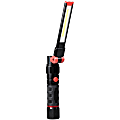 Dorcy Ultra HD Series Foldable Flashlight - LED - 500 lm Lumen - 3 x AAA - Battery - Impact Resistant, Water Resistant - Black, Red - 1 Each 1 thumbnail image