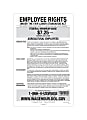 ComplyRight™ Federal Specialty Posters, Agricultural Minimum Wage, English, 11" x 17" 1 thumbnail image