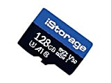 iStorage - Flash memory card - 128 GB - A1 / Video Class V30 / UHS-I U3 / Class10 - microSDHC (pack of 3) 1 thumbnail image