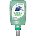 Dial FIT Manual Refill Basics Foam Hand Wash - 40.6 fl oz (1200 mL) - Pump Bottle Dispenser - Kill Germs - Hand - Moisturizing - Green - 3 / Carton