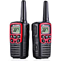 Midland X-TALKER T31VP Walkie Talkie - 22 Radio Channels - Upto 137280 ft - 38 Total Privacy Codes - Auto Squelch, Keypad Lock, Silent Operation, Low Battery Indicator, Hands-free - Water Resistant - AAA - Lithium Polymer (Li-Polymer) - Black, Red