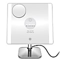 Conair® Social Media Lighted Makeup Mirror, 13-3/4”H x 13-3/4”W x 1”D, White 1 thumbnail image