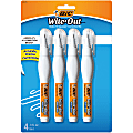 BIC Wite-Out Shake 'N Squeeze Correction Pen, 8 ml, Pack Of 4 1 thumbnail image