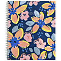 Cambridge® Joyful Floral Academic Weekly/Monthly Planner, Letter Size, Blue Floral, 2022-2023, 1619-905A 1 thumbnail image