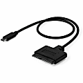 StarTech.com USB C To SATA Adapter - for 2.5 SATA Drives - UASP - External Hard Drive Cable - USB Type C to SATA Adapter - USB31CSAT3CB 1 thumbnail image