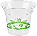 StalkMarket Planet+ Compostable Cold Cups, 9 Oz, Clear, Pack Of 1,000 Cups 1 thumbnail image