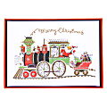 Graphique Holiday Boxed Cards, 5" x 7", Vintage Train, Box Of 15 Cards