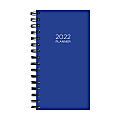TF Publishing Small Weekly/Monthly Planner, 3-1/2" x 6-1/2", Blue, January To December 2022 1 thumbnail image