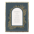 Graphique Holiday Boxed Cards, 5" x 7", Wishing You Blue, Box Of 15 Cards