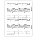 ComplyRight® 1099-R Tax Forms, 4-Up (Box-Format), Copies B, C, 2, 2, 8-1/2" x 11", Pack Of 500 Forms 1 thumbnail image