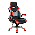 Office Star™ Uplink Gaming Chair, Black/Red