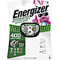 Energizer Vision Ultra HD Rechargeable Headlamp (Includes USB Charging Cable) - LED - 400 lm Lumen - Battery Rechargeable - Battery, USB - Water Resistant, Drop Resistant - Green - 1 Each