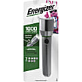 Energizer Vision HD Rechargeable LED Flashlight - LED - 1000 lm Lumen - Battery Rechargeable - Battery, USB - Aluminum Alloy - Drop Resistant, Impact Resistant - Aluminum - 1 Each