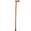 Brazos Walking Sticks™ Twisted Laminated Mesquite Wood Cane, 40", Mesquite