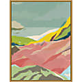 Amanti Art Candy Coast II Mountains by Jacob Green Framed Canvas Wall Art Print, 24”H x 18”W, Gold