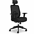 HON Altern Task Chair - Fabric, Foam Seat Material - Mesh Back Material - Black Frame Color - Mid Back - Black - Armrest - 1 Each 1 thumbnail image