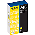 Epson DURABrite Pro 748 Original Standard Yield Inkjet Ink Cartridge - Yellow - 1 Each - 1500 Pages