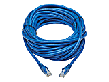 Tripp Lite Cat6 Snagless UTP Network Patch Cable (RJ45 M/M), Blue, 30 ft.