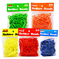 JAM Paper® Rubber Bands, Size 33, Assorted Colors, 100 Rubber Bands Per Bag, Pack Of 5 Bags  1 thumbnail image