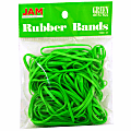 JAM Paper® Rubber Bands, Size 33, Green, Bag Of 100 Rubber Bands 1 thumbnail image