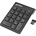 Manhattan 18-Key Numeric Wireless Keypad, Black, 178846