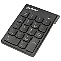 Manhattan 18-Key Numeric Wireless Keypad, Black, 178846 1 thumbnail image