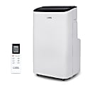 Commercial Cool Portable Air Conditioner Unit With Dehumidifier & Fan, 28-15/16”H x 16-3/4”W, 12,000 BTU, White 1 thumbnail image