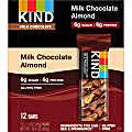 KIND Milk Chocolate Almond Nut Bars - Low Sodium, Gluten-free, Individually Wrapped, Low Glycemic - Milk Chocolate, Almond, Peanut - 1.40 oz - 12 / Box 1 thumbnail image
