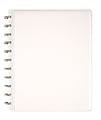 TUL™ Custom Note-Taking System Notebook, 9 1/2" x 11 1/2", Narrow Rule, 60 Pages (30 Sheets), Pearl White 1 thumbnail image