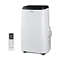 COBY Portable Air Conditioner 3-in-1 AC Unit, Dehumidifier & Fan, 12,000 BTU, 28-15/16” x 16-3/4”, White