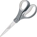 Fiskars Titanium Softgrip Scissors - 8" Overall Length - Titanium - Gray - 2 / Pack 1 thumbnail image