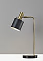 Adesso® Emmett Desk Lamp, 23-1/4"H, Black/Antique Brass 1 thumbnail image