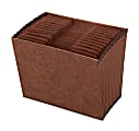 Office Depot® Brand 4-Way Expanding File, Letter Size, Brown 1 thumbnail image