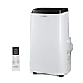 COBY Portable Air Conditioner 4-in-1 AC Unit, Heater, Dehumidifier & Fan, 12,000 BTU, 28-15/16”H x 16-3/4”W x 14-3/4”D, White 1 thumbnail image