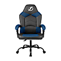 Imperial NHL Adjustable Oversized Vinyl High-Back Office Task Chair, Tampa Bay Lightening 1 thumbnail image