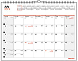 2023-2024 Office Depot® Brand Monthly Academic Wall Calendar, 11" x 8-1/2", 30% Recycled, July 2023 to June 2024 1 thumbnail image