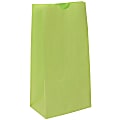 JAM Paper® Small Kraft Lunch Bags, 8"H x 4-1/8"W x 2-1/4", Green, Pack Of 500 Bags 1 thumbnail image