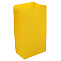 JAM Paper® Kraft Lunch Bags, 11"H x 6"W x 3-3/4"D, Yellow, Box Of 500 Bags 1 thumbnail image