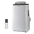 COBY Portable Air Conditioner 3-in-1 AC Unit, Dehumidifier & Fan, 15,000 BTU, 31”H x 18-3/4”W x 15-1/2”D, White 1 thumbnail image