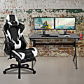 Flash Furniture Gaming Desk And Gaming Chair Set, Black