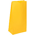 JAM Paper® Small Kraft Lunch Bags, 8"H x 4-1/8"W x 2-1/4", Yellow, Pack Of 500 Bags